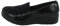 Enval Soft Mocassino Nero in Vernice con Zeppa