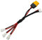 3X JST-PH2.0 zu XT60 Parallel Batterie Ladekabel 12cm für Mobula 6 7 Tinyhawk ② M6D D6PRO SCX24 RC Auto Batterien mit PH2.0 Stecker