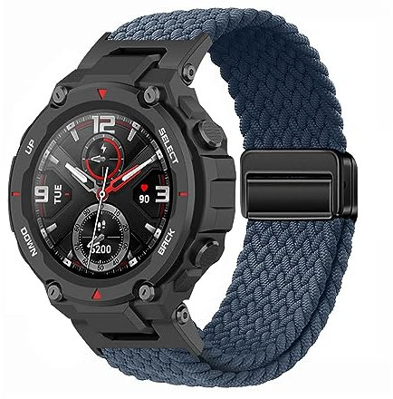 Stoff Armband Kompatibel mit Amazfit T-Rex/T-Rex Pro Armband Nylon Für Herren Damen Sport Ersatzband mit Uhrenarmband Für Amazfit T-Rex/T-Rex Pro (7)