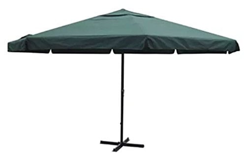 ARKEM Sonnenschirm Grün 500 cm Aluminium Sonnenschirm Balkon Sonnenschirm Camping Schirm Strand Sonnenschirm FüR Kleinen Balkon