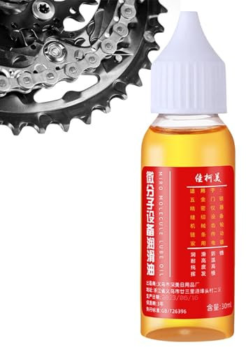 BUKISA Türscharnierfett,Schiebetürschmiermittel | 30 ml Türschloss-Schmiermittel - Reparieren Sie quietschende Türscharniere, knarrende Türen, Fahrradkettenschmiermittel, Schlossschmieröl,
