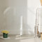 Hode Klebefolie Transparent Selbstklebend Folie, 60cm×300cm, Möbel Wandschutzfolie für Tapete Wasserfest Deko, Klebstoff Fenster Küchenrückwand Buchfolie
