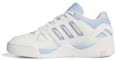 adidas Herren Midcity Low Shoes, core White/Clear Sky/Clear pink, 39 1/3 EU