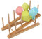 Generic Wooden Puzzle Storage Rack | Toddler to Adult, Classic Style, 5 Puzzle Display, Space-Saving, Secure Storage