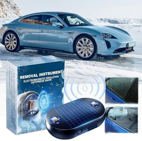 JoyFan Auto Enteiser Tragbare Kinetische Molekularheizung, Elektromagnetische Molekulare Interferenz Frostschutzmittel Schneeräumungswerkzeug, Mikrowellen Molekular Enteisung Instrument (1PC)