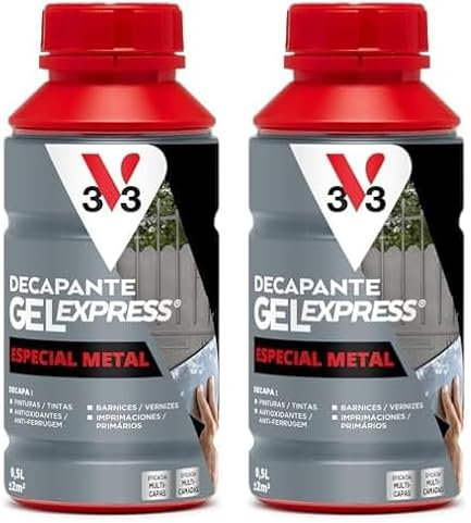 V33 DECAPANTE METAL 0,5L (Paquete de 2)