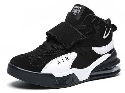Geymxzik Basketballschuhe Herren Turnschuhe Outdoor Mode Sportschuhe Leichte Sneaker Trainingsschuhe 8856 Schwarz EU 42