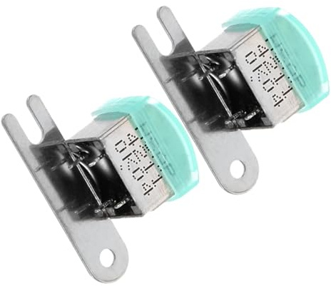MAJORMENCH 2 Cabezales Magnéticos de Repuesto para Grabadora de Casete Estéreo, Accesorio Metálico Doble Canal para Grabación Segura y Compatible Modelos 4211