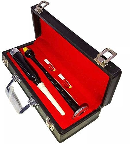 Schottischer Highland-Dudelsack zum Üben von Dudelsäcken, Palisanderholz, elfenbeinfarben