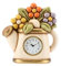 THUN Gießkanne mit Uhr und Blumen