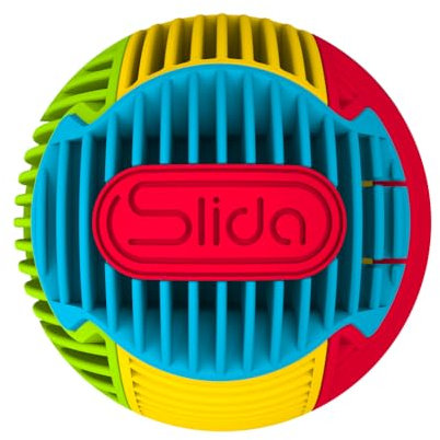 Slida 3D Puzzle Ball, Classic Sphere, Stimulate The Mind & Develop Hand-Eye Co-ordination, On the Go Toy, for Ages 6 Years to Adult, Multi Coloured Blocks