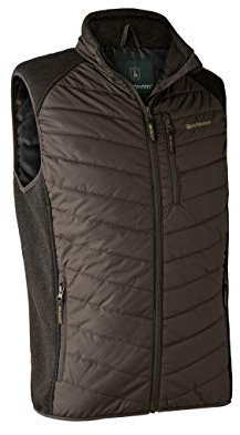 Deerhunter Moor Padded Jacket W. Strick - Brown-Blatt