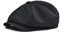 BOTVELA Herren 8 Stück Newsboy Flat Cap 100% Baumwolle Gatsby Ivy Golf Cabbie Hat Gr. X-Large, Schwarz