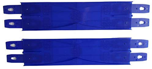Tracer Racers Speedway Lane Changer Add On Track Module for Blue R/C and Other 1.64 Scale Non-Slot Track Sets