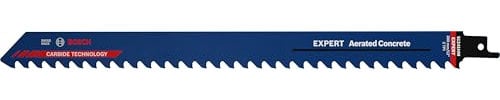 Bosch Professional 10x Expert ‘Aerated Concrete’ S 1241 HM Reciprocating Saw Blade (for Aerated concrete, Length 300 mm, Accessories Reciprocating Saw)