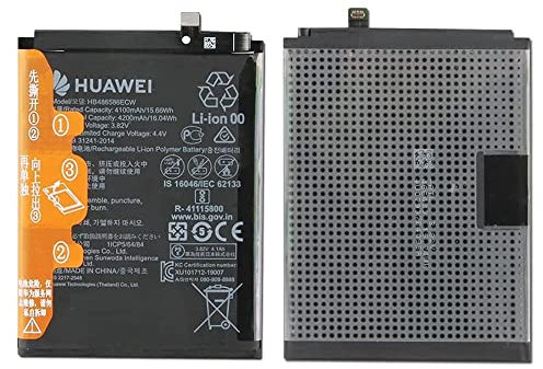 Batteria originale compatibile per Huawei P40 Lite/Mate 30, batteria HB486586ECW, 4200 mAh