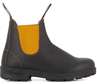 Blundstone 1919 Braune Chelsea Stiefel Sus Senffarbenem Leder 7