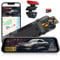 4K Rear View Mirror Dash Cam Front and Rear View Camera 10'' Dash Cam Mirror with Waterproof Reverse Camera WDR Tech Super Night Vision G-Sensor Parking Monitor Wide Angle Dashcam WiFi APP 64GB Card
