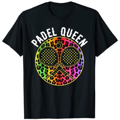Padel Queen Padel Tennis Schläger Frauen Padel Tennis T-Shirt