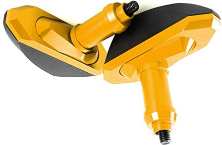 WALKFB Sturzschutz Für H&onda CB1000R CB 1000R CB1000 R Sturzschutz Sturzpad Motorrad Aluminium Crash Protector Motorschutz (Color : Yellow)