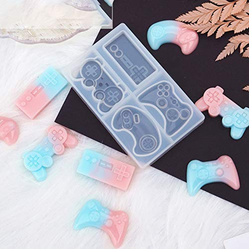 LetCart Silikonformen, Gamepad Backform Game Controller Kuchenform Silikon Form 3D Kuchenbackform für Süßigkeiten, Schokolade, Kuchendekoration