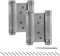 ZOENHOU Lot de 2 Charnières À Ressort 68mm en Acier Inox À Double Action pour Portes Battante Charnière Fermeture Automatique pour Saloon Café Bar Pub Comptoir Porte Placard Jusqu'à 10kg