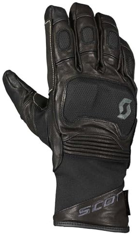 Scott Priority GTX Leder Motorrad Handschuhe schwarz 2025: Größe: XXXL (13)