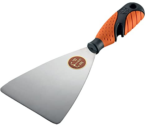 Spatola Pavan 501IS NEW 80mm acciaio inox per rasatura e lucidatura marmorino