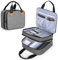 Luxja Fotodrucker Tasche Groß, Foto Drucker Tasche mit Griff, Photodrucker Reisetasche ist mit dem Canon SELPHY CP1500 / CP1300 / CP1200 Kompatibel, Grau