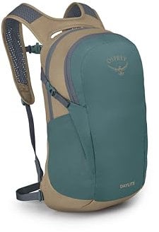 Osprey Daylite Unisex Backpack, 13L, Cascade Blue/Latte Brown, O/S