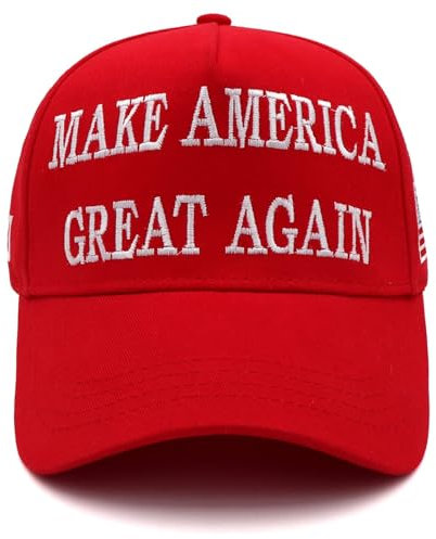 HAPEE MAGA-Mütze „Make America Great Again“ – Mütze, Trump-Mütze, Donald Trump 2024 45-47 KAG-Mütze – Baseballkappe (DE/NL/SE/PL, Alphanumerisch, Einheitsgröße, 1 Pack)