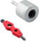 YUETTYY Copper Pipe Cleaner, 15 mm / 22mm Drill Pipe Cleaners ,Drill Tube Cleaning Brush ,Electric Drill Bit Pipe Cleaners，Metal Hexagonal Handle Pipe Cleaners Plumbing (15mm)