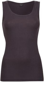 Dilling Damen Tank Top aus Merinowolle - Aubergine 38