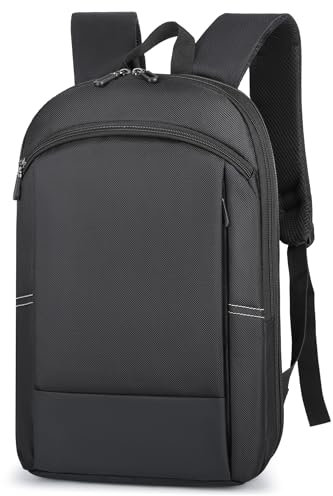 Kommodum - Zaino Porta PC Ultra Leggero Espandibile Sottile Borsa per PC Portatile Custodia Computer Notebook Laptop per Business Viaggio Lavoro KM17 Nero