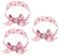 HAPINARY 3pcs Summer Dog Cooling Collar Puppy Instant Cooling Scarf Pet Neck Wrap