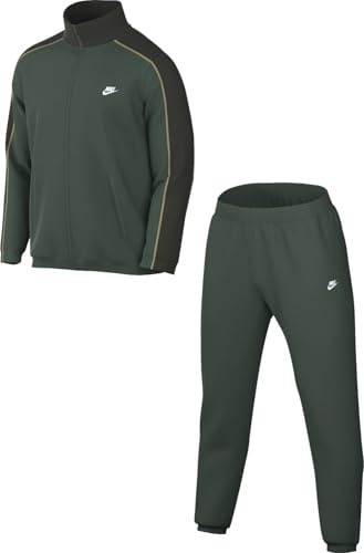 Nike Sportswear Club Poly-Strick-Trainingsanzug Für Herren, Fir/Sequoia/Parachute Beige/White, HV1444-323, L
