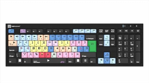 LOGICKEYBOARD Media Composer Black Keyboard - PC