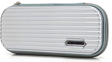 KAYOND Hard Pencil Case PC Hard Shell case for Executive Fountain Pen,Ballpoint Pen,Stylus Touch Pen (Grey)