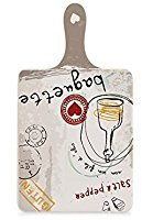 Tagliere in ceramica Egan linea Sale e pepe Greige cm 16,5x30