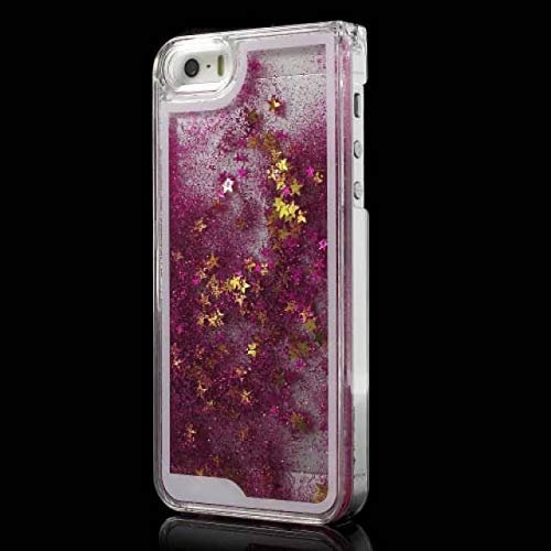 Shot Case Cover Rigida Paillette per iPhone 5/5S/SE Rosa
