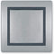 ALING-CONEL Kreuzschalter 10AX/250V~ inkl.Rahmen (komplett) Silber/Graphit/Silber