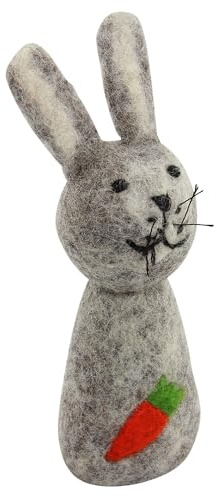 Freak Scene Eierwärmer aus Filz - Filzfigur - Hase