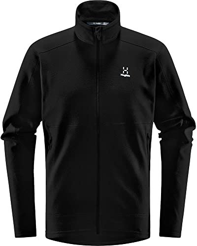 Haglöfs Herren Buteo Mid Polarfleece, True Black, XL