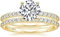 925 Sterling Silber Ring Set mit Funkelnden Steinen in Echtsilber Ringe Eheringe für Frauen, Damen Verlobungsringe Damenring Strahlender Stein Eternity (56, Gold)