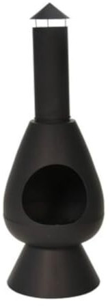 Ambiance Gartenkamin - Ø40 x 110 cm - Schwarz