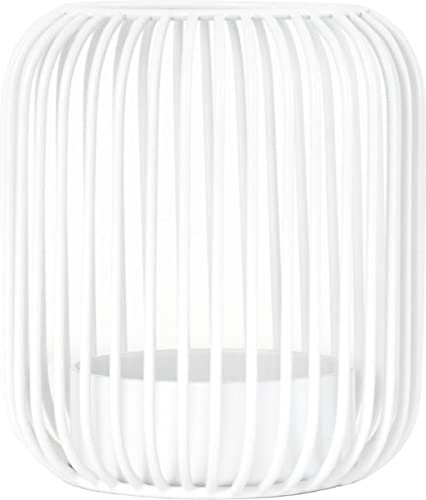 Kerzenhalter Weiß - Teelichthalter Weiß Deko - Aesthetic Room Decor - Kerzenständer - Dekoration Wohnzimmer Modern - Galeara design - (Weiß - klein)