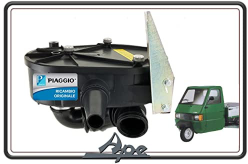 SCATOLA DEPURATORE FILTRO ARIA COMPLETA PER PIAGGIO APE TM 703 - APE 602 BENZINA ORIGINALE PIAGGIO.