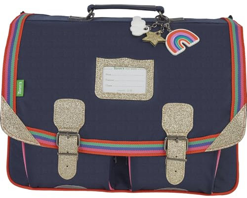 Tann's Leila Schulranzen, 41 cm, Motiv: Les Fantasie, Leila, Marineblau, Mädchen (1 Stück), blau, 32 cm, Klassisch