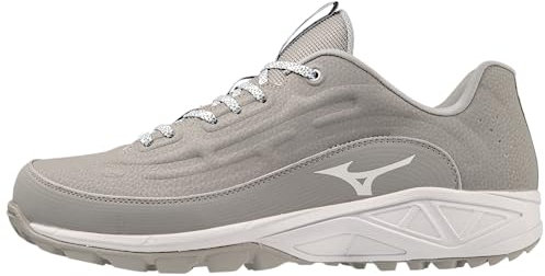Mizuno Herren Ambition 3 Bb Low as Baseball Cleats, Grau/Weiß, 39 EU