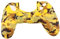 BESPORTBLE Housse De Silicone Camouflage Jaune Pour Manette Accessoires Antidérapants Installation Facile Complète Les Rayures Saleté